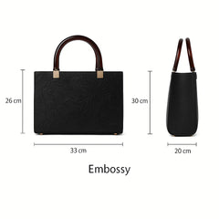 Embossy-Black