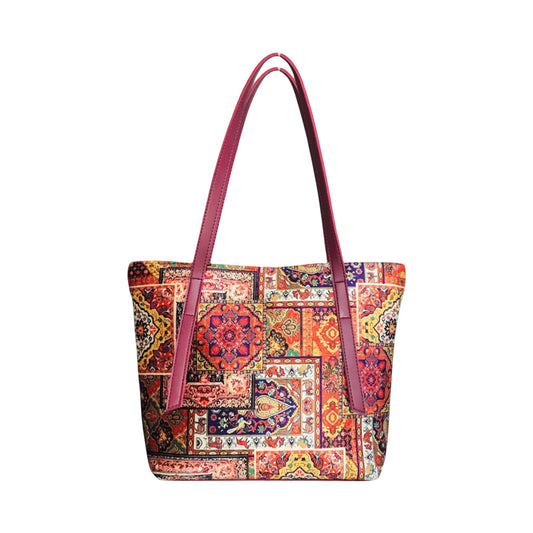 Celestial Tote - Maroon