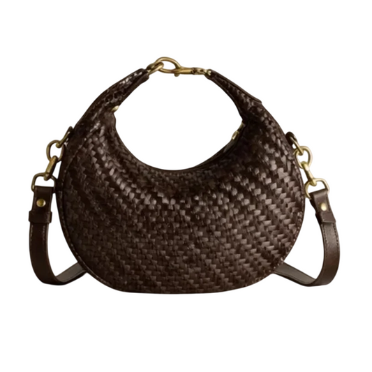 Luna Woven Bag - Choco