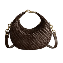 Luna Woven Bag - Choco
