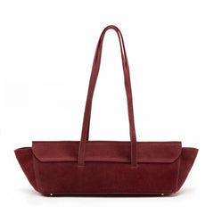 Bateau-Suede Burgundy