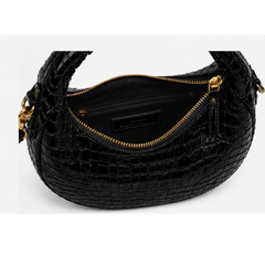 Luna Croco-Black