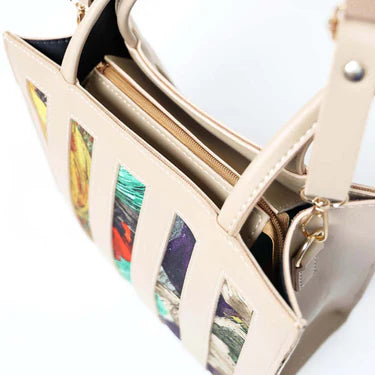 Color Tote-Beige