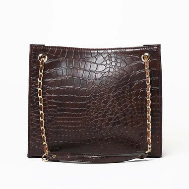 Croco Chain-Brown