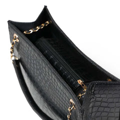 Croco Chain-Black