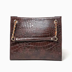 Croco Chain-Brown