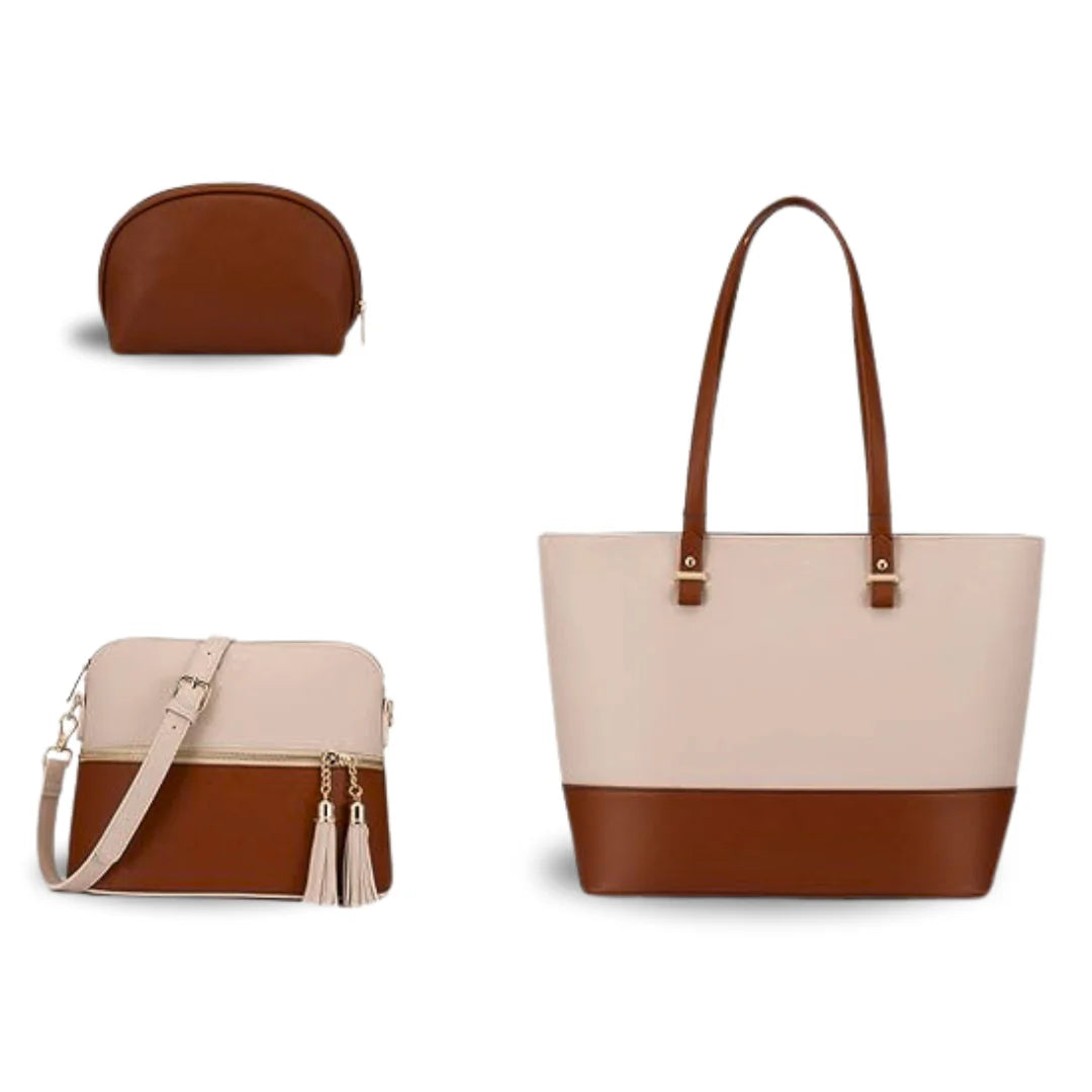 Capazia- Beige and Brown